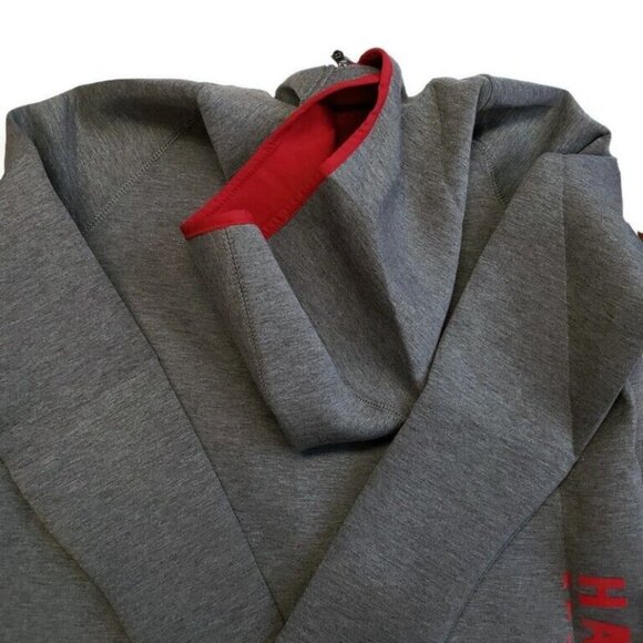 NBA Atlanta Hawks Womens Medium Drop Kick Jacket Touch by Alyssa Milano Grey - Picture 6 of 7